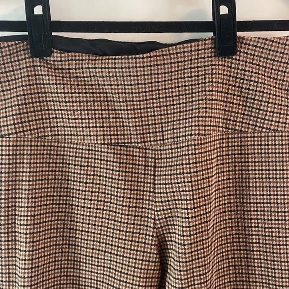 Professional comfortable checkered dress pants size m - Picture 3 of 3